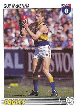 1993 Select AFL #13 Guy McKenna Front